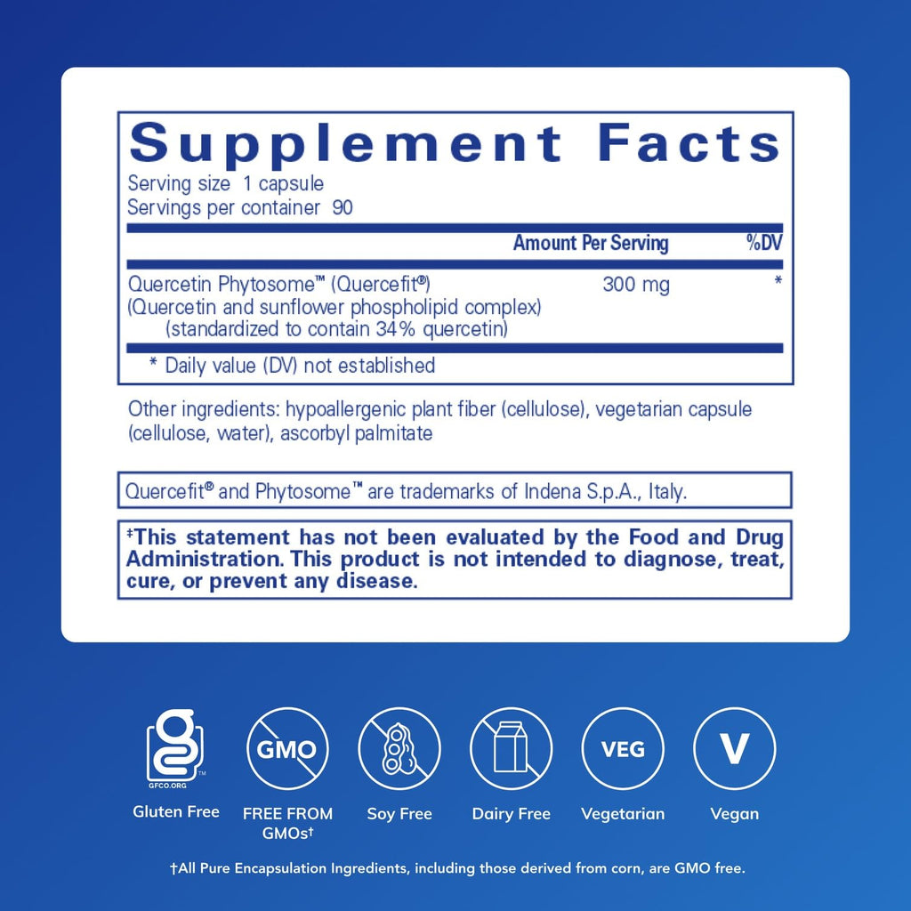 Pure Encapsulations Quercetin UltraSorb Enhanced-Absorption


