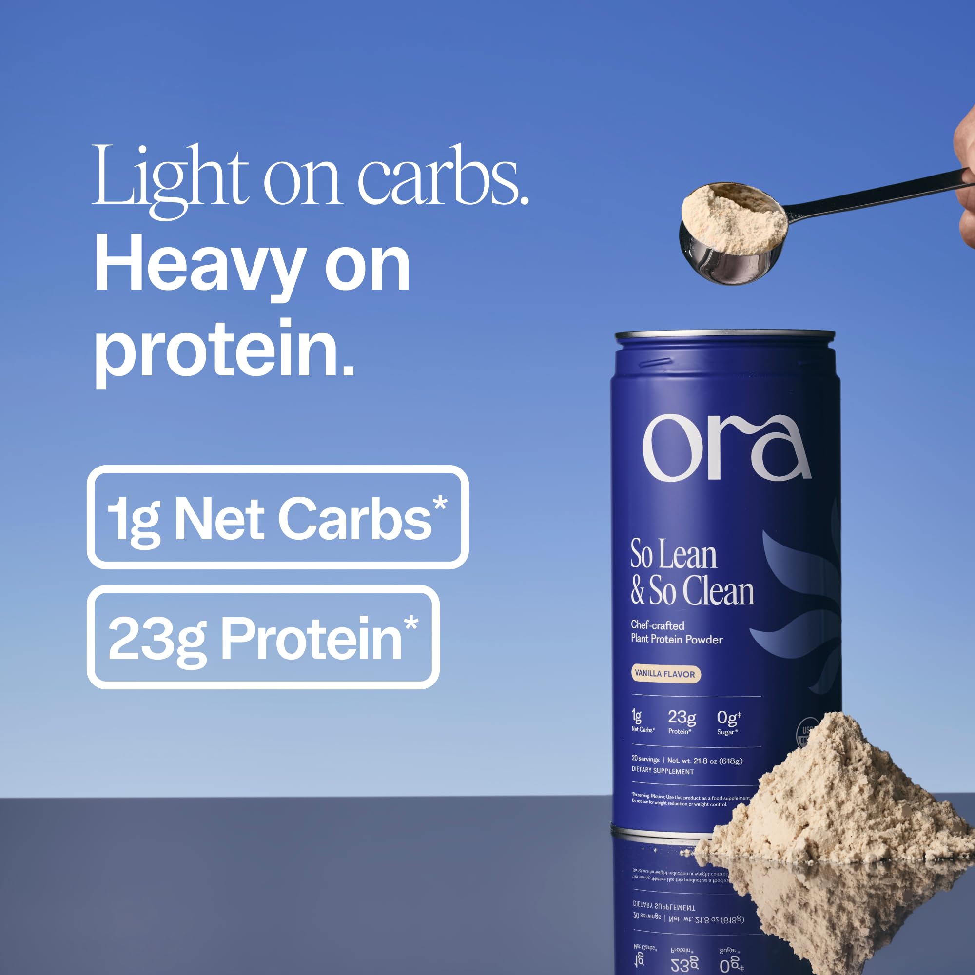 Ora Organic Plant-Based Protein Powder - 23g Protein

