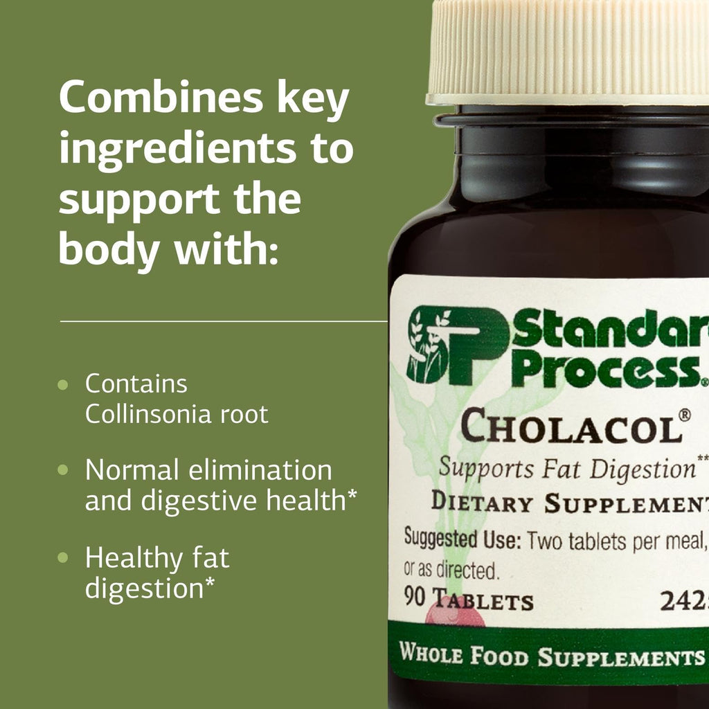 Cholacol Gallbladder Support Supplement by Standard Process


