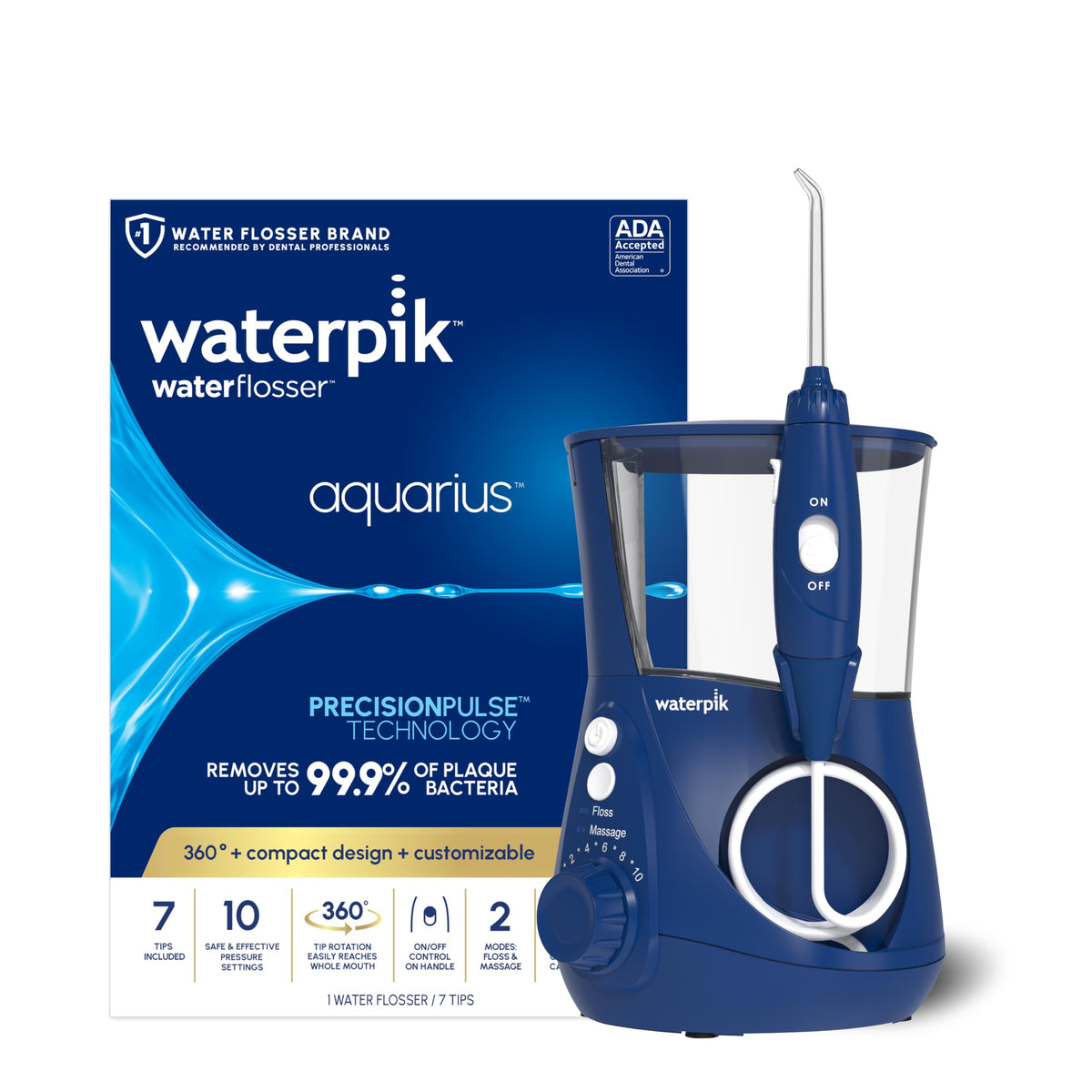 Waterpik Aquarius Water Flosser WP-667 ADA Accepted