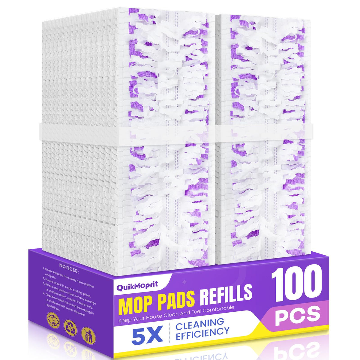 Swiffer Power Mop Refill Pads - Disposable Microfiber Cleaning Pads