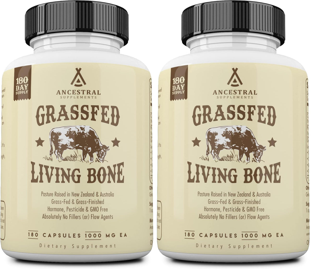 Ancestral Supplements Living Bone Capsules - Grass-Fed Beef
