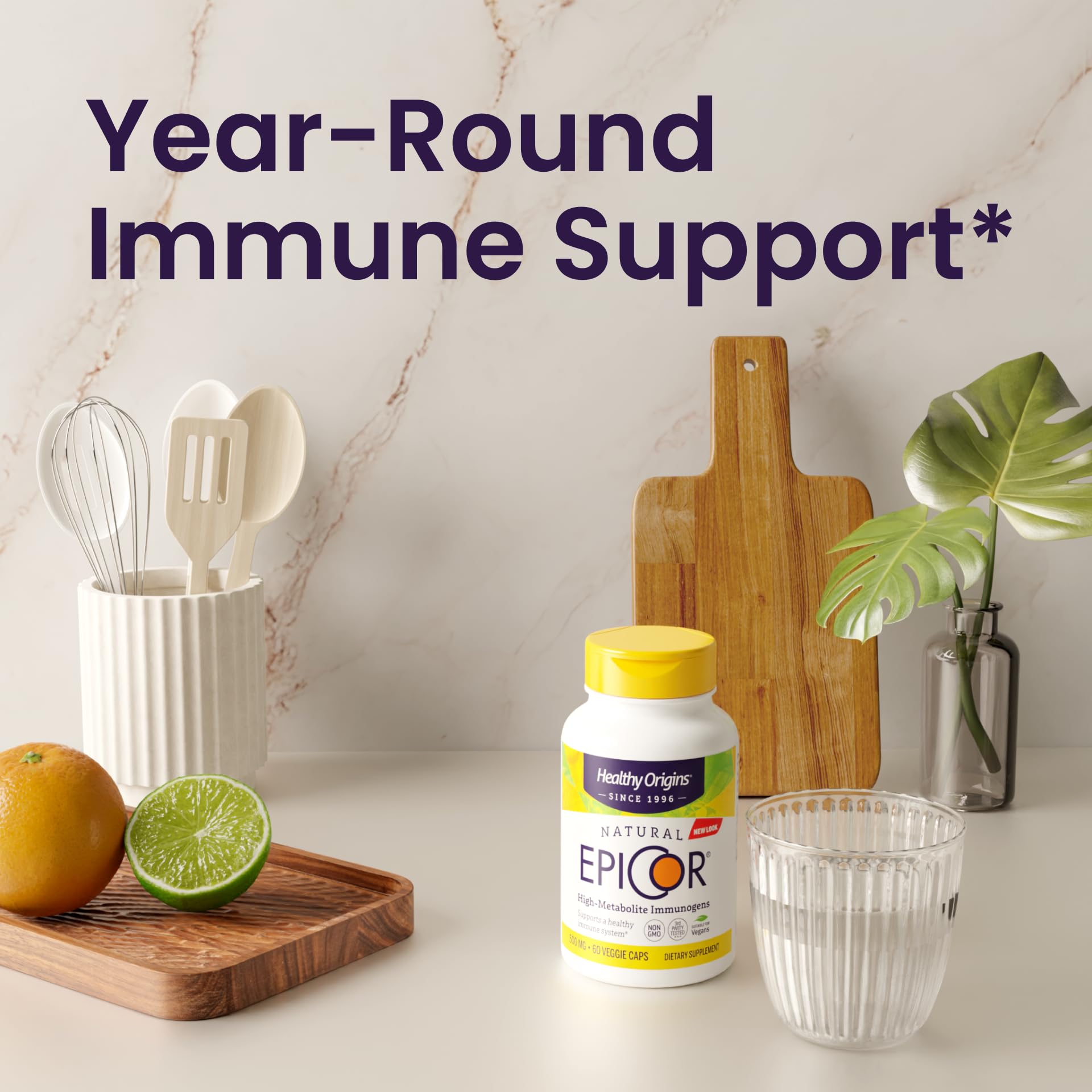 Healthy Origins EpiCor 500 mg Immunity Supplement

