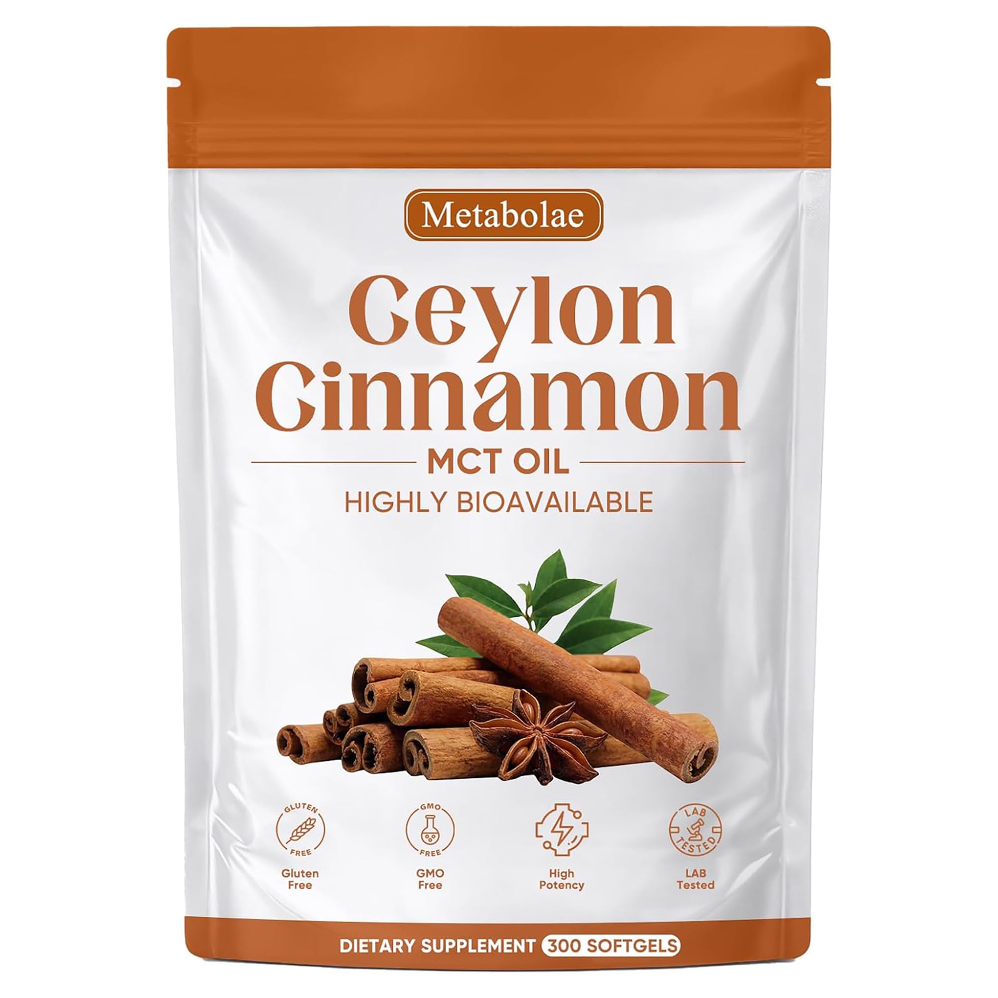 Metabolae Ceylon Cinnamon Dietary Supplement for Daily Wellness