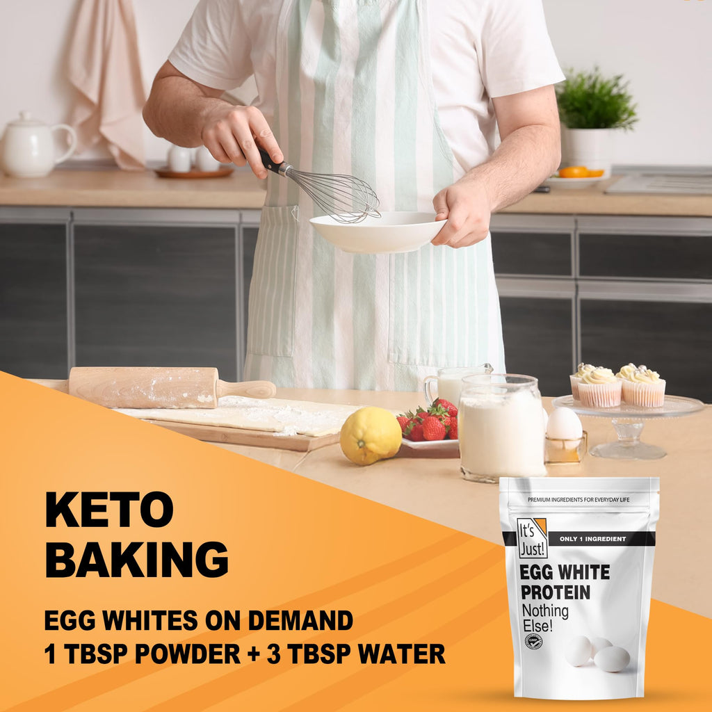 Egg White Protein Powder - It's Just! Unflavored

