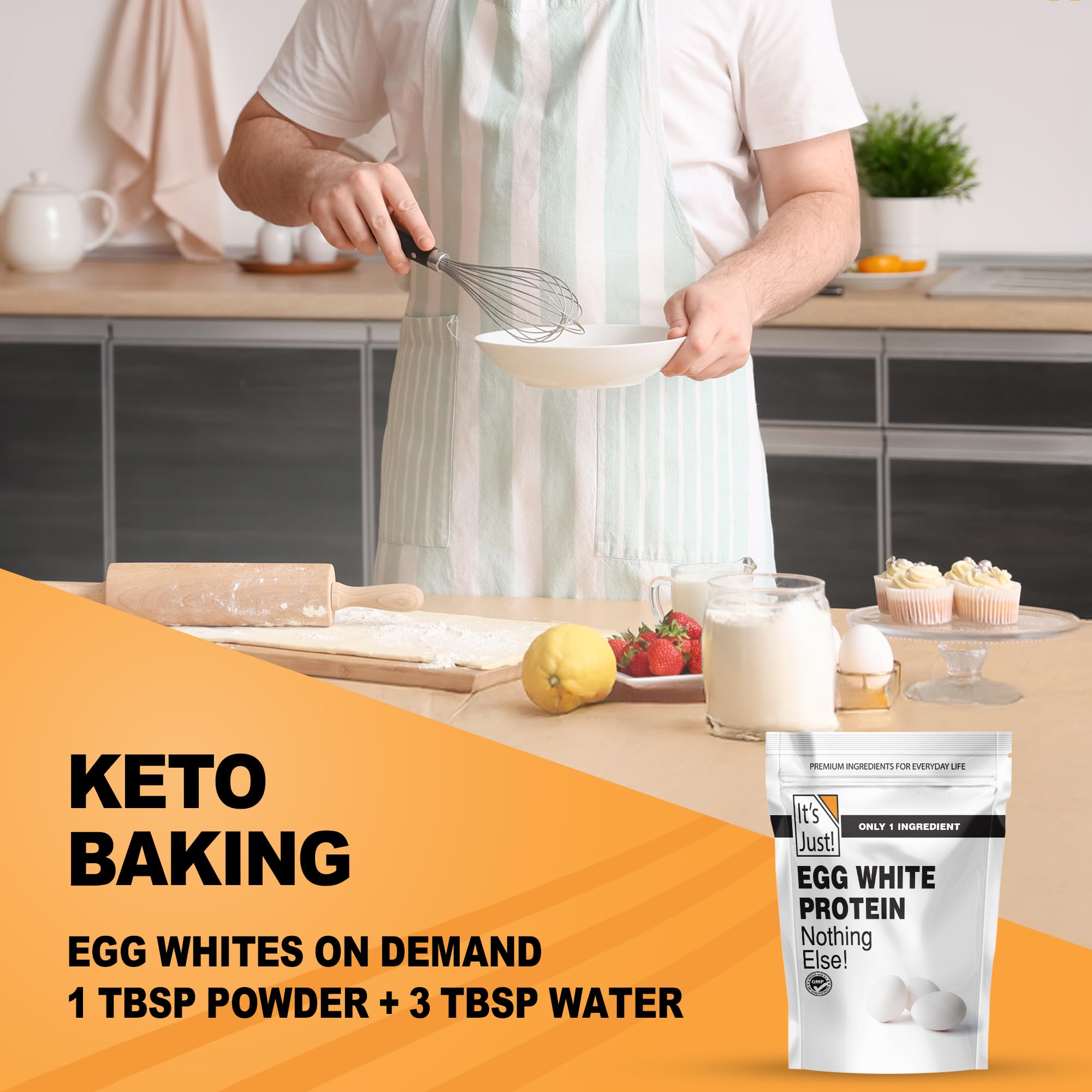 Egg White Protein Powder - It's Just! Unflavored

