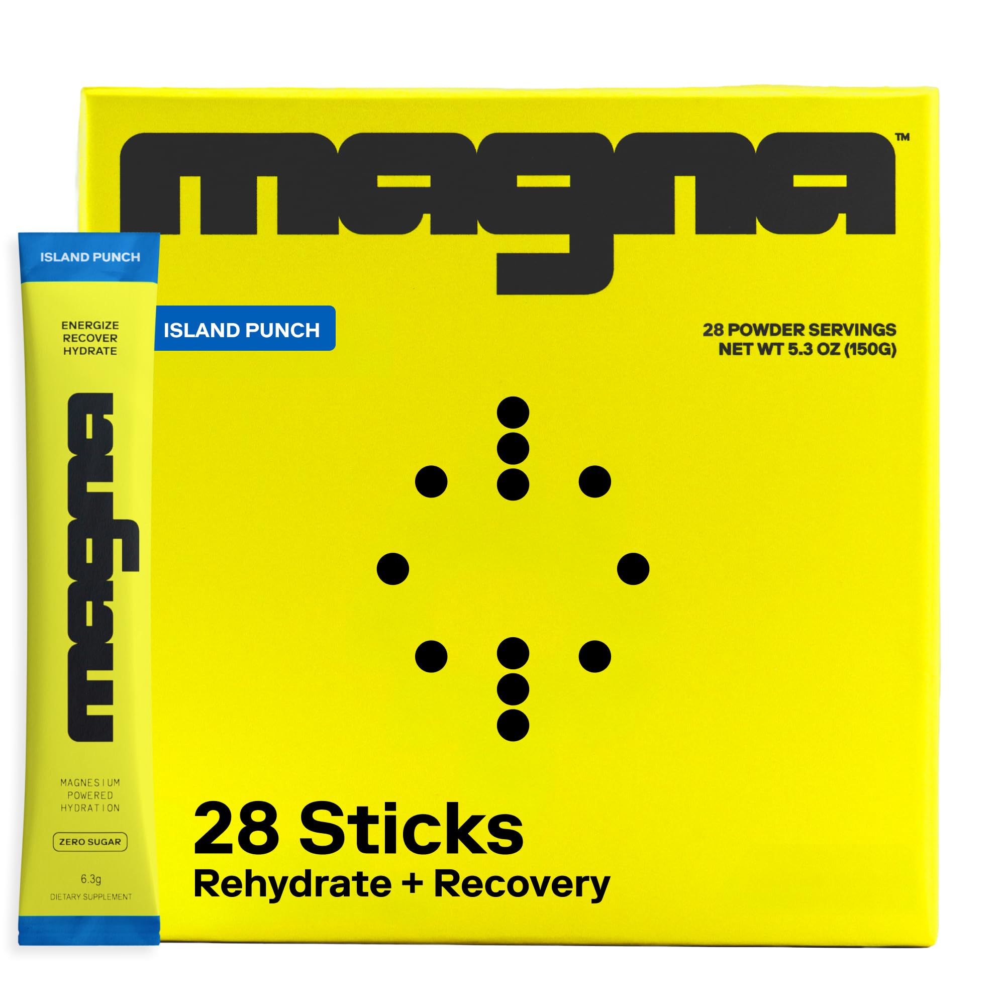 MAGNA Electrolytes Powder Drink Mix for Hydration, Energy & Focus
