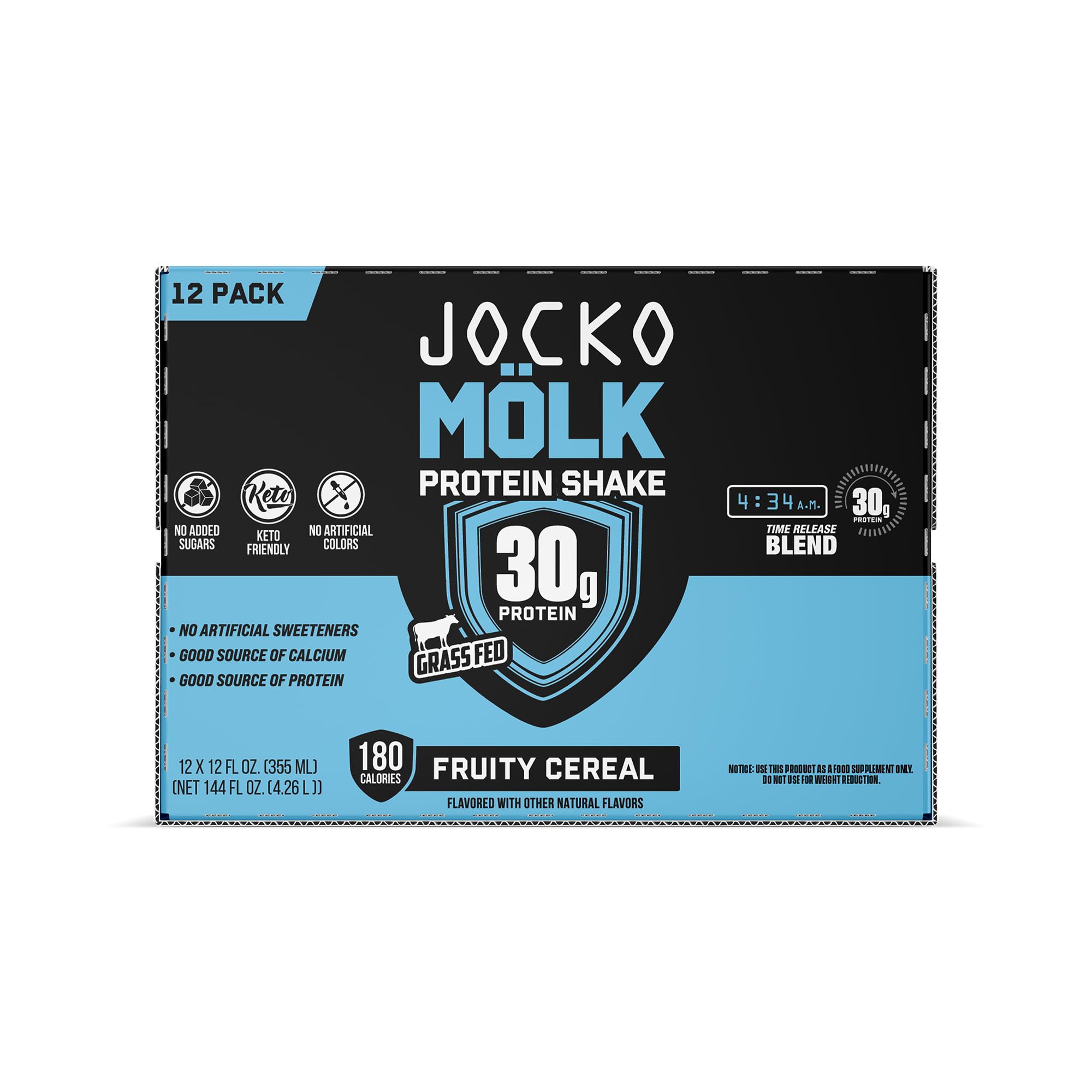 Protein Shake by Jocko Mölk: Grass-Fed Ready-to-Drink

