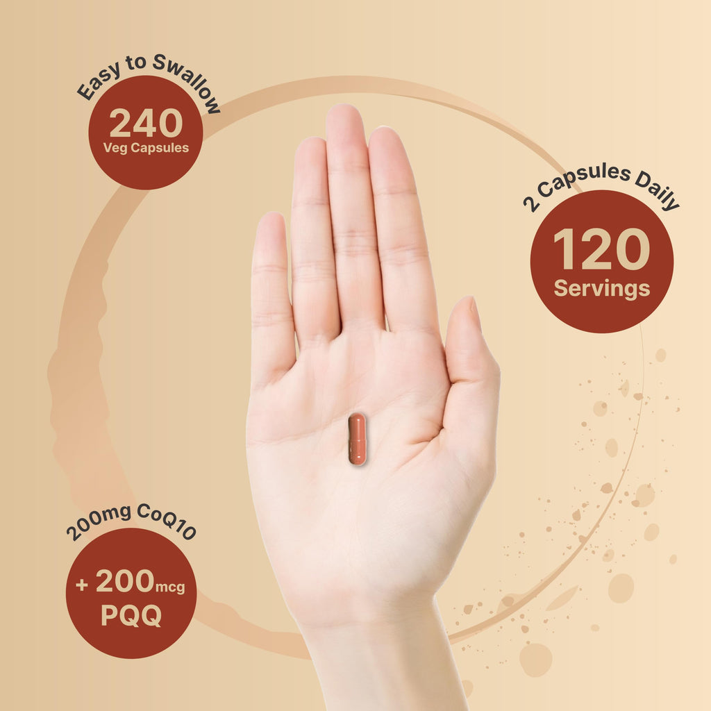 NatureBell Coenzyme Q with PQQ High Absorption Supplement

