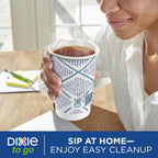 Paper Coffee Cups Dixie To Go - Insulated Non-Slip Grip

