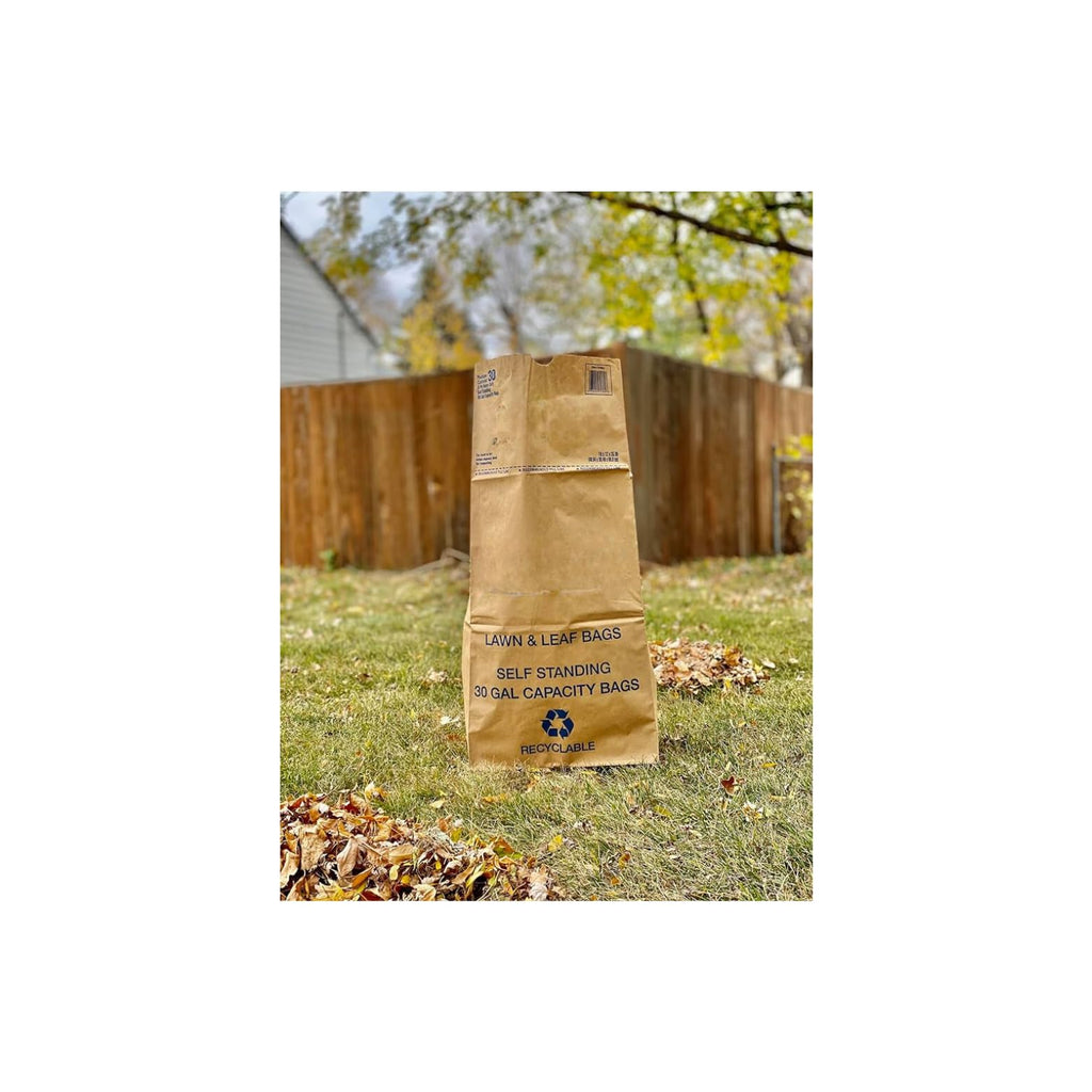 Necessia Yard Waste Bags with Gloves – Heavy-Duty Self-Standing

