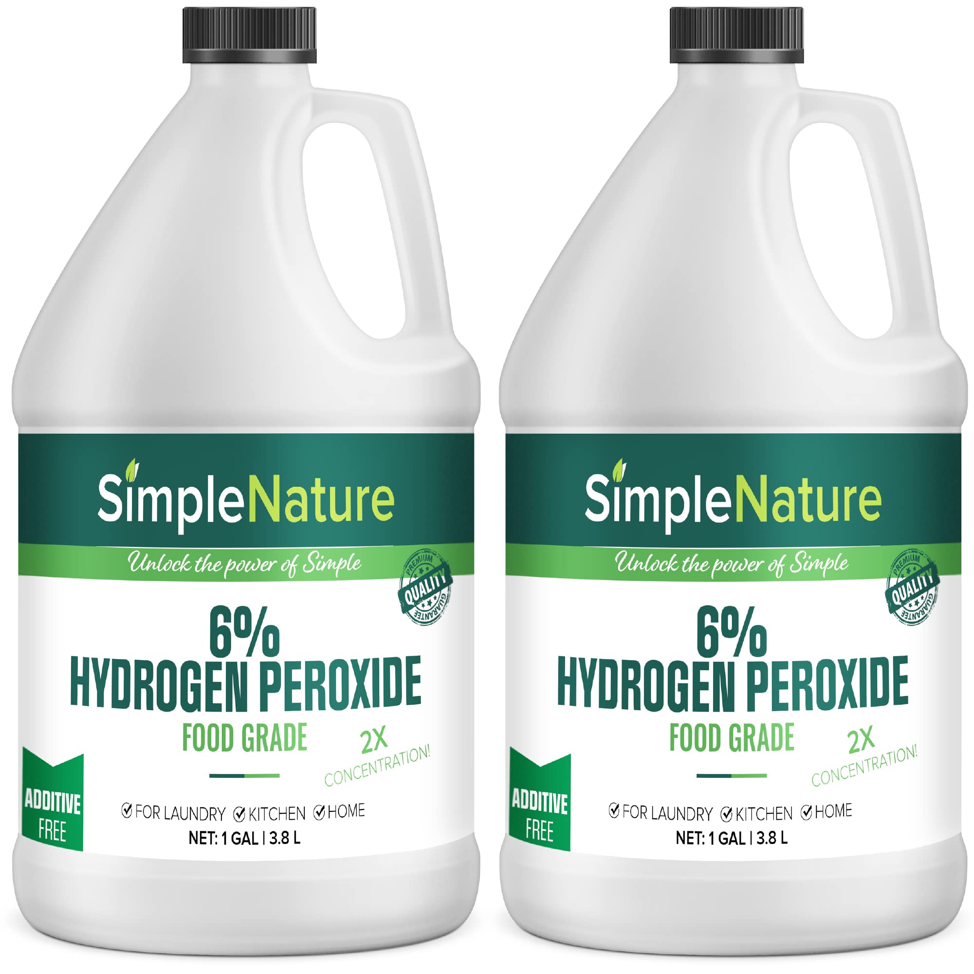 SimpleNature Food Grade Hydrogen Peroxide Solution Multipurpose Cleaner