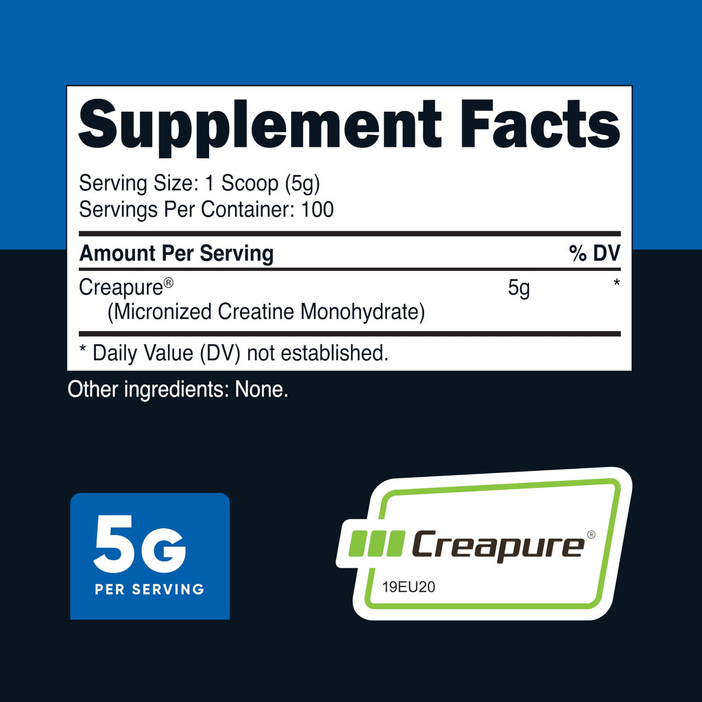 Nutricost Creapure Creatine Monohydrate 500 g

