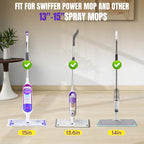 Swiffer Power Mop Refill Pads Microfiber Cleaning


