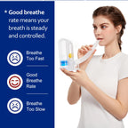Breathing Exercise Device for Lungs – Deep Breathing Trainer

