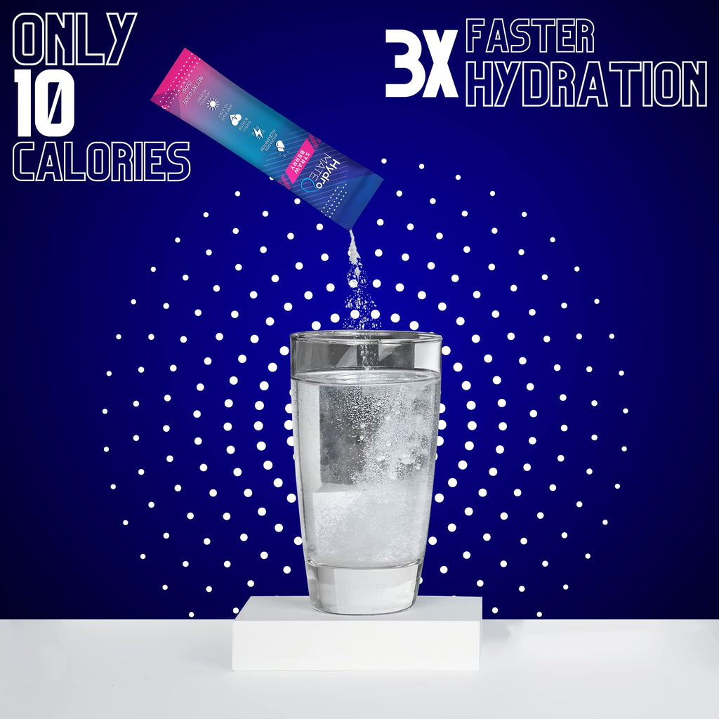 HydroMATE Electrolyte Drink Mix – Vitamin C & Caffeine

