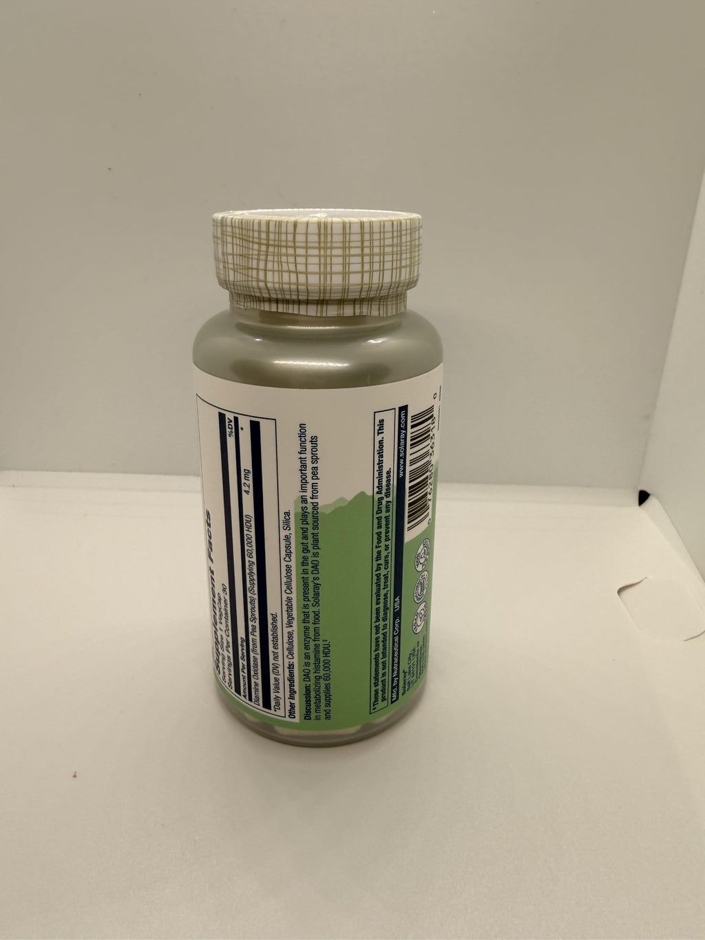 Solaray DAO Enzyme Digestive Enzyme | Vegan


