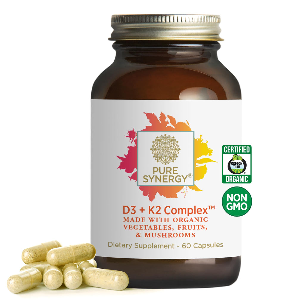 D3 K2 Complex by The Synergy Company - Vegan Vitamin D3 K2

