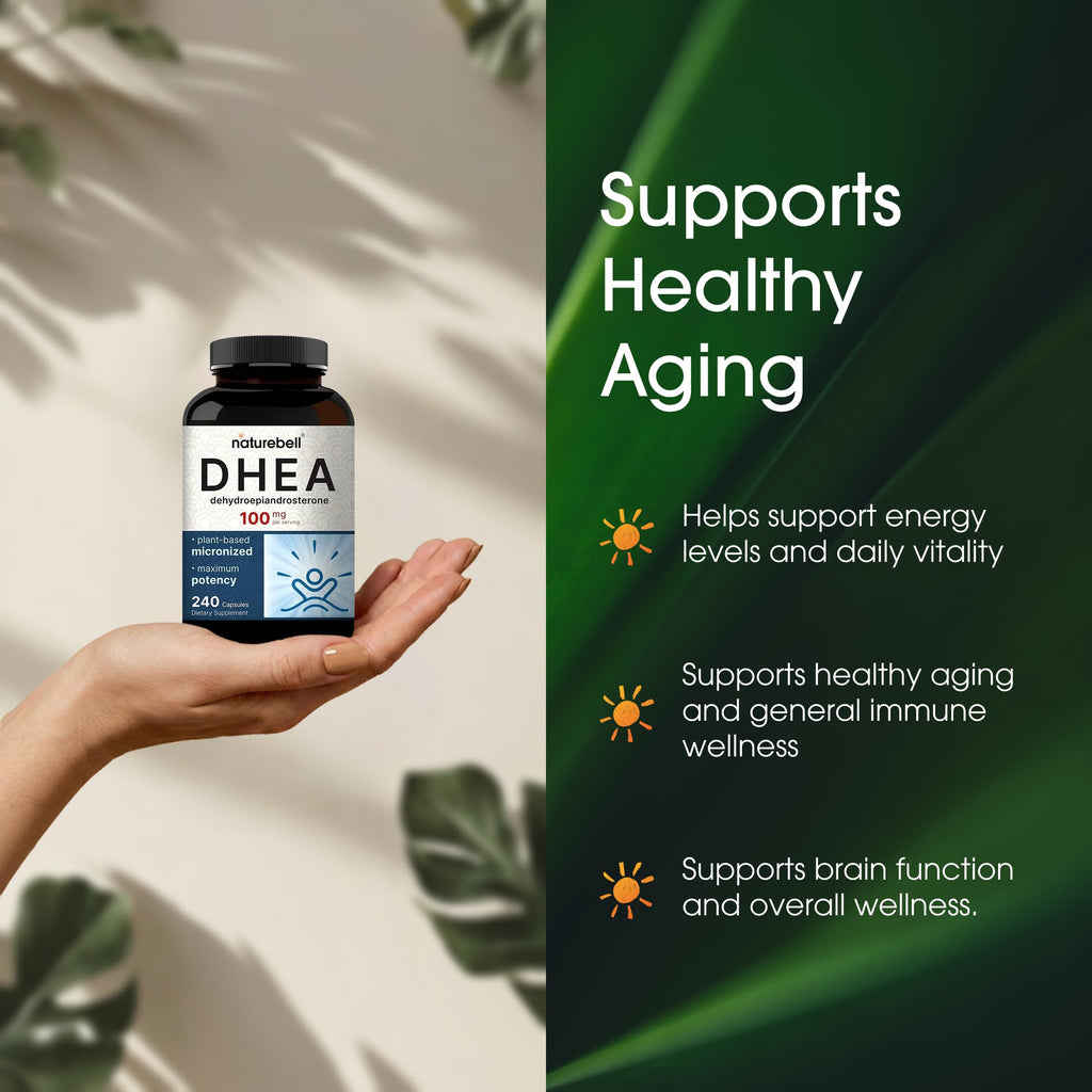NatureBell DHEA Supplement for Energy & Aging

