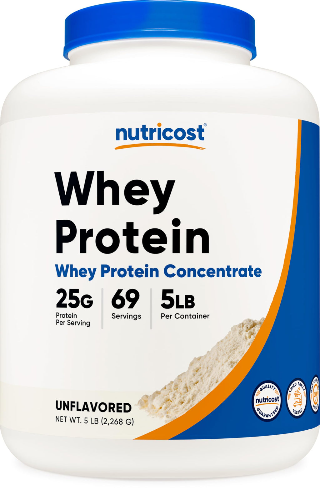 Nutricost Whey Protein Concentrate Powder | Undenatured


