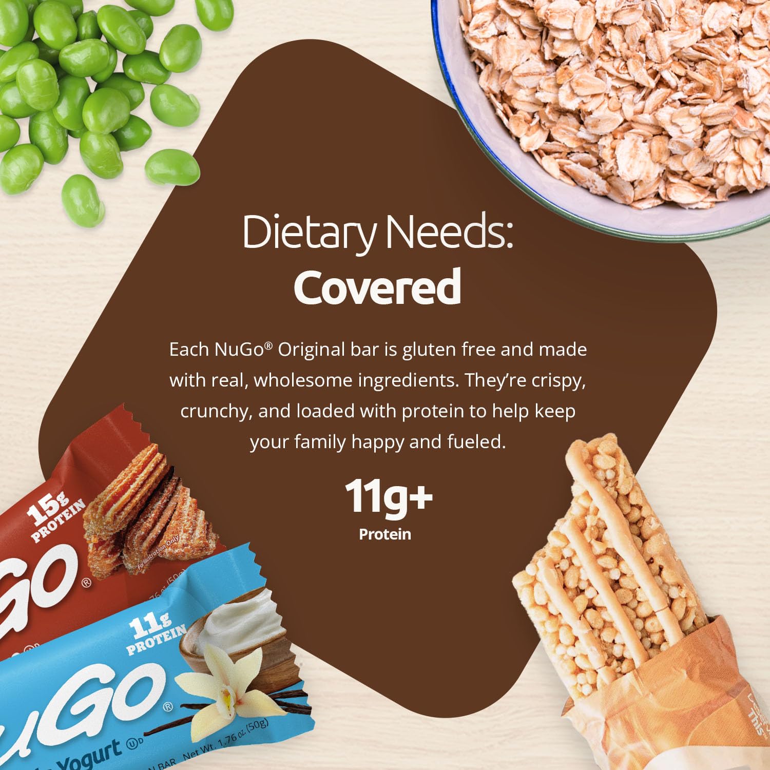 NuGo Original Protein Bar - Gluten Free

