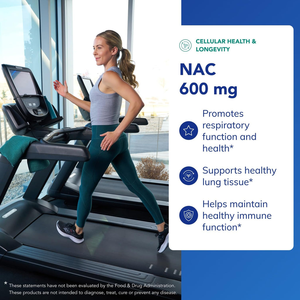 Pure Encapsulations NAC 600 mg | Lung & Liver Support

