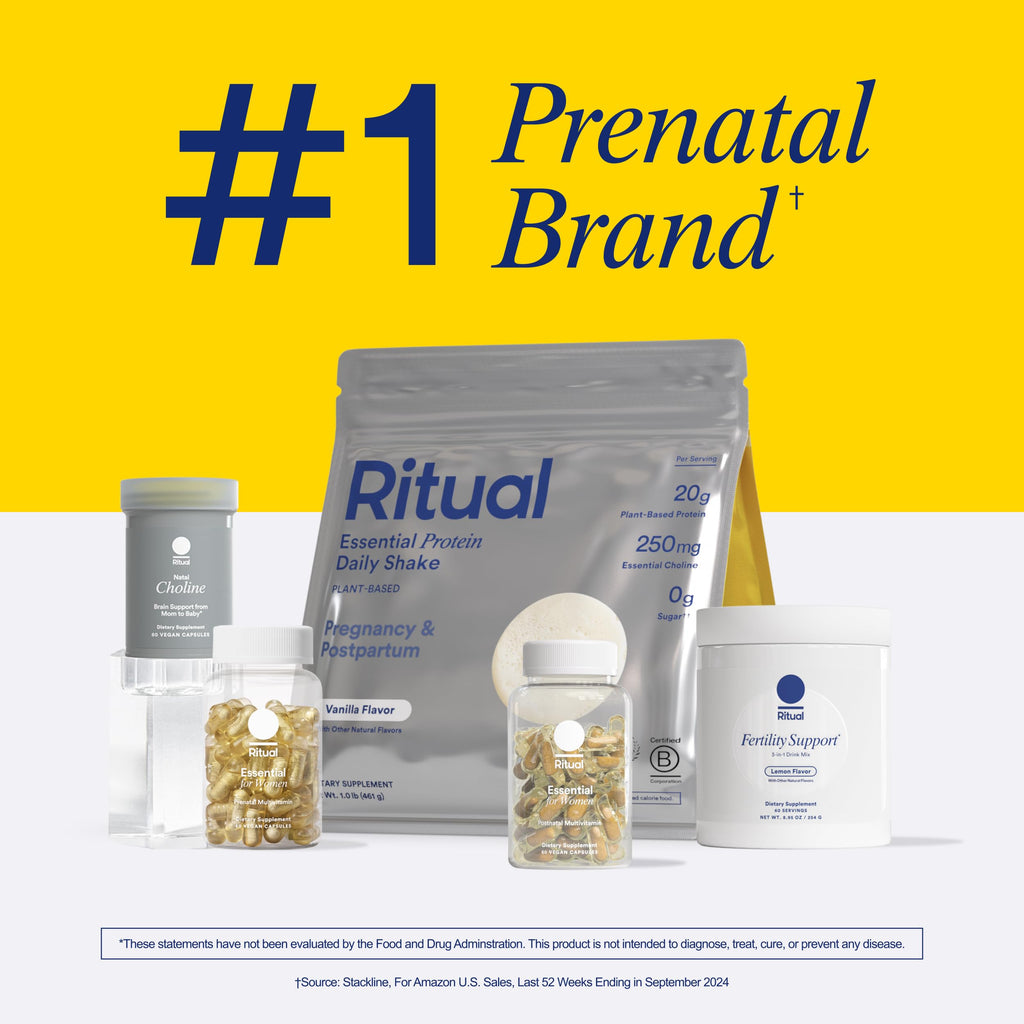 Ritual Prenatal Vegan Protein Powder - 20g Pea Protein

