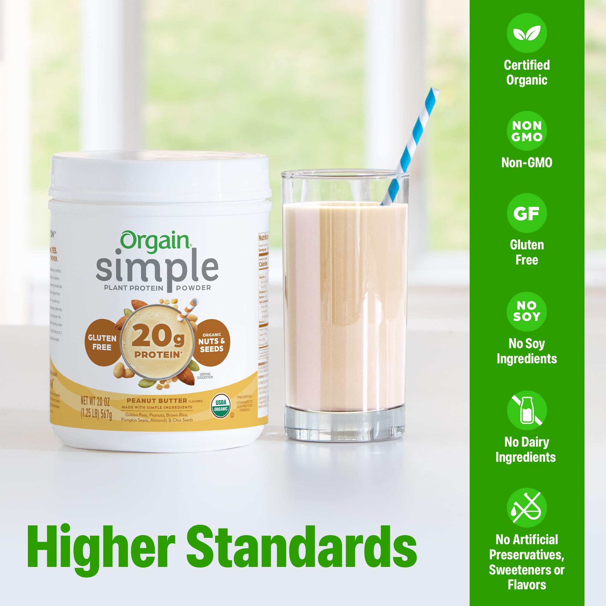 Orgain Organic Simple Vegan Protein Powder

