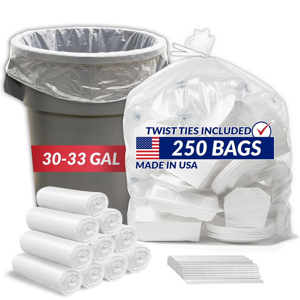 Trash Bags for Waste Cleanup – Durable Bags

