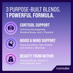 Cortisol Support for Women by Nutrovate | Calm & Sleep


