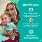 Toddler Multivitamin Gummies with Choline | Clean Label Nutrition

