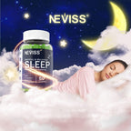 Sleep Gummies NEVISS Melatonin-Free for Adults - Lemon

