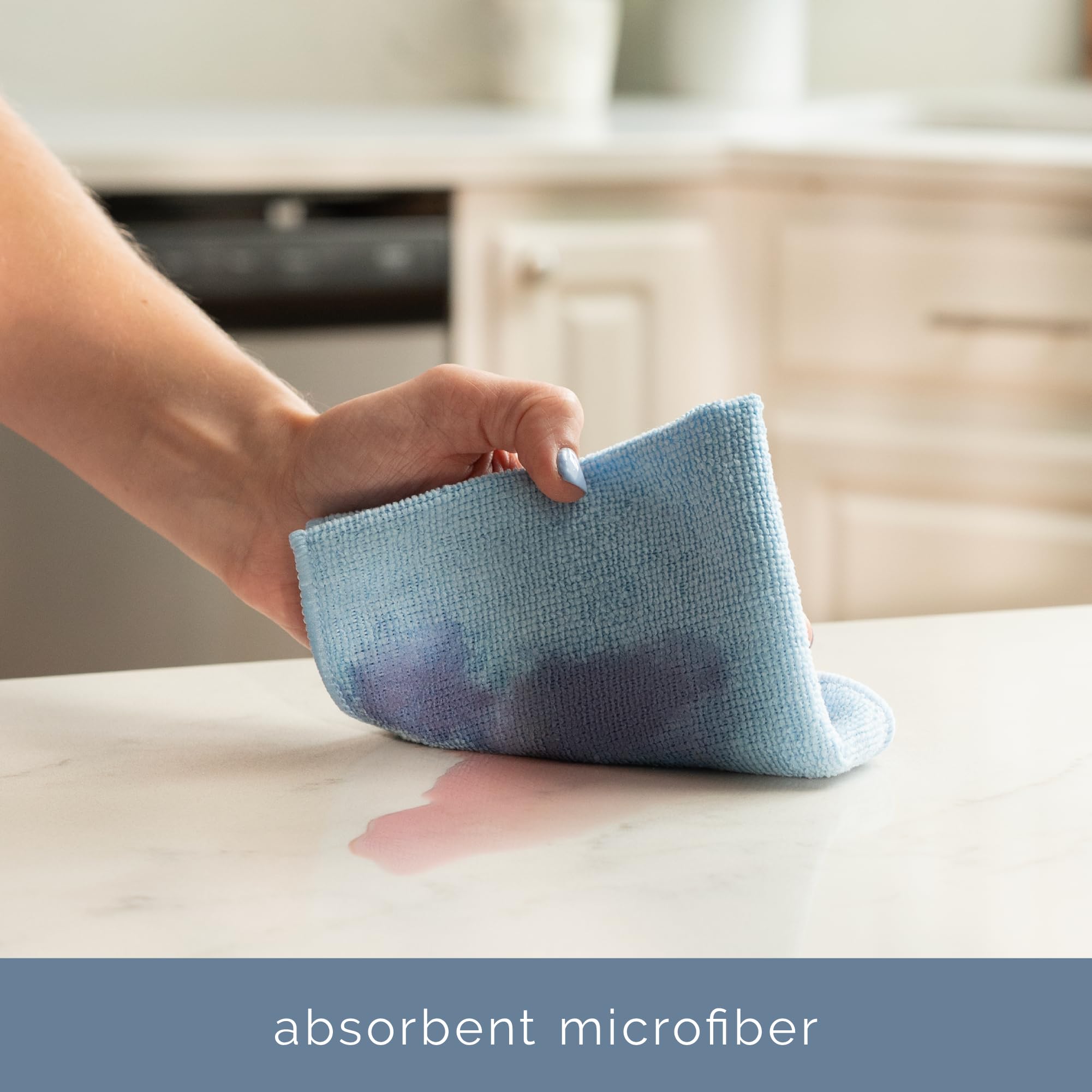 S&T INC Microfiber Cleaning Cloths - Lint-Free Towels

