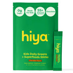 HIYA Kids Greens Powder Sticks | 55 Whole-Food Ingredients


