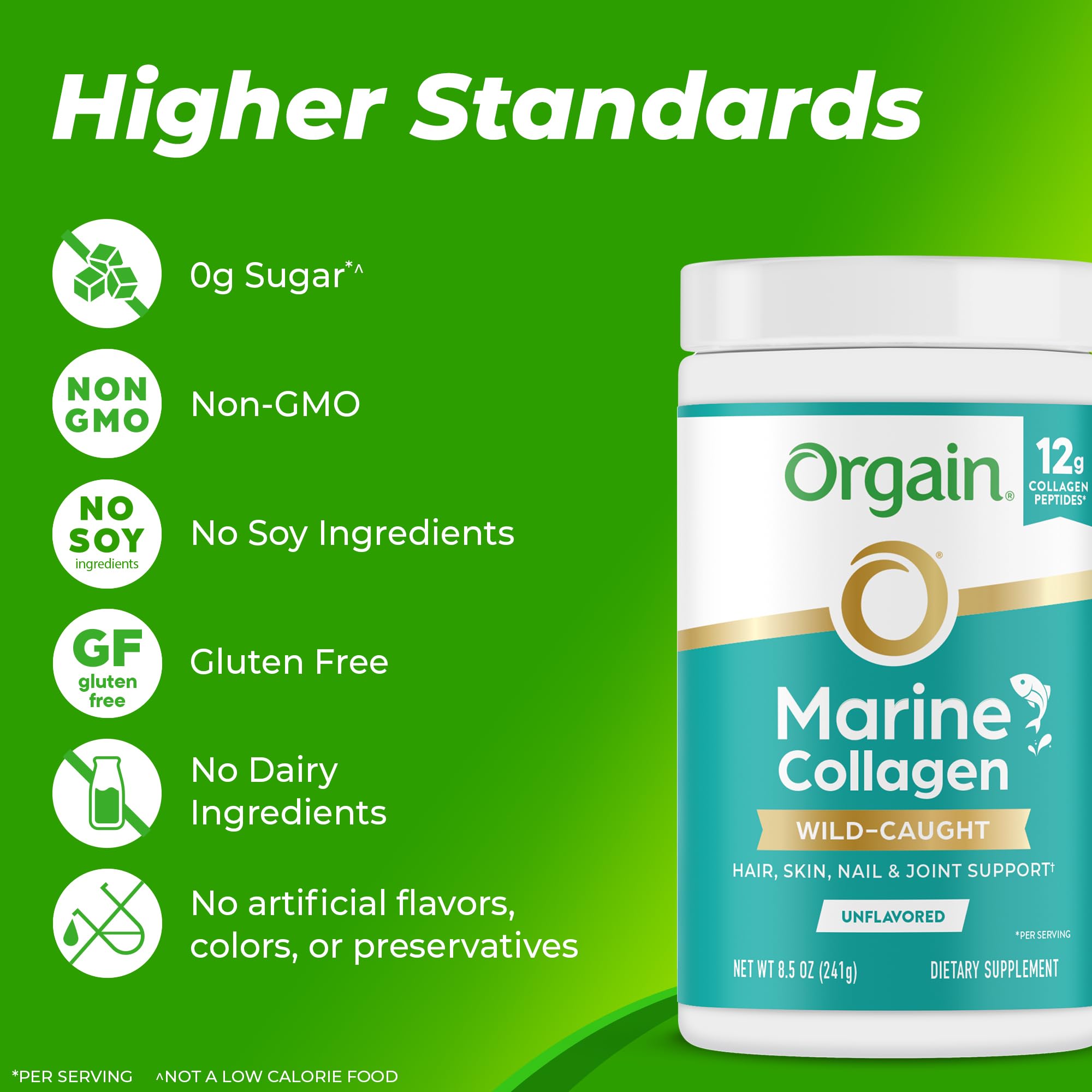 Orgain Marine Collagen Peptides for Hair & Joint Support

