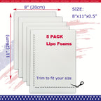 Lipo Foam Pads for Post-Surgery Ab Board | Cushioned Comfort

