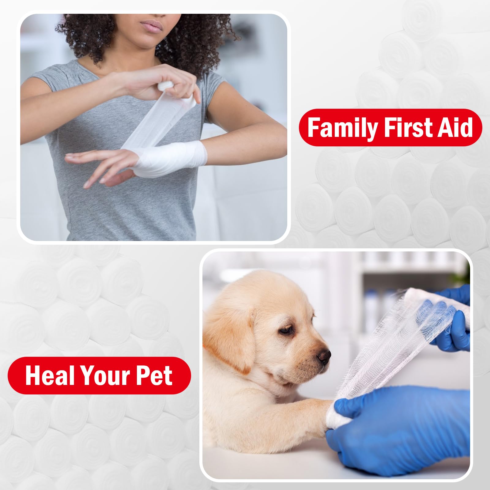 Gauze Rolls by DMSKY - Non-Sterile Wound Care

