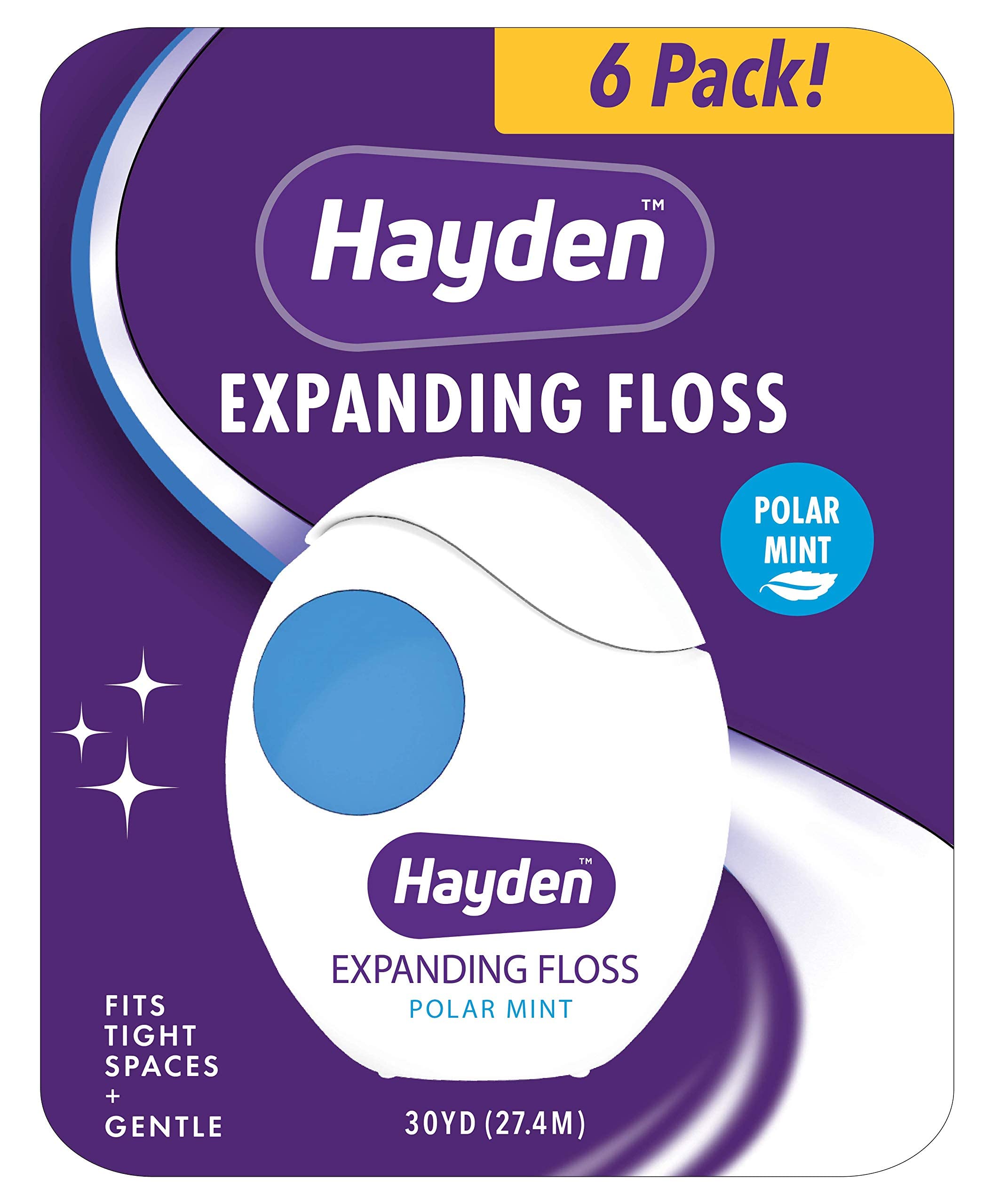 Hayden Expanding Dental Floss | Gentle Deep Clean

