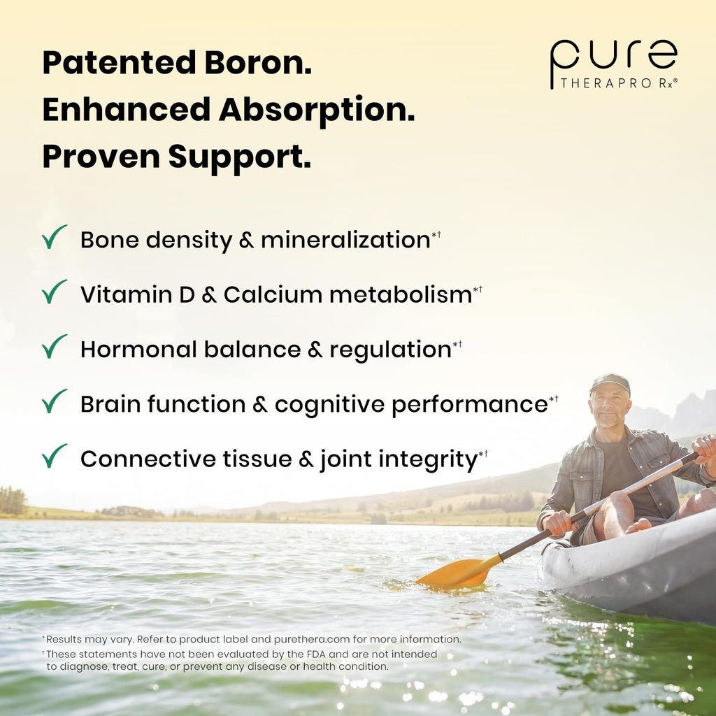 Pure TheraPro Rx Bio Boron with Bororganic Glycinate

