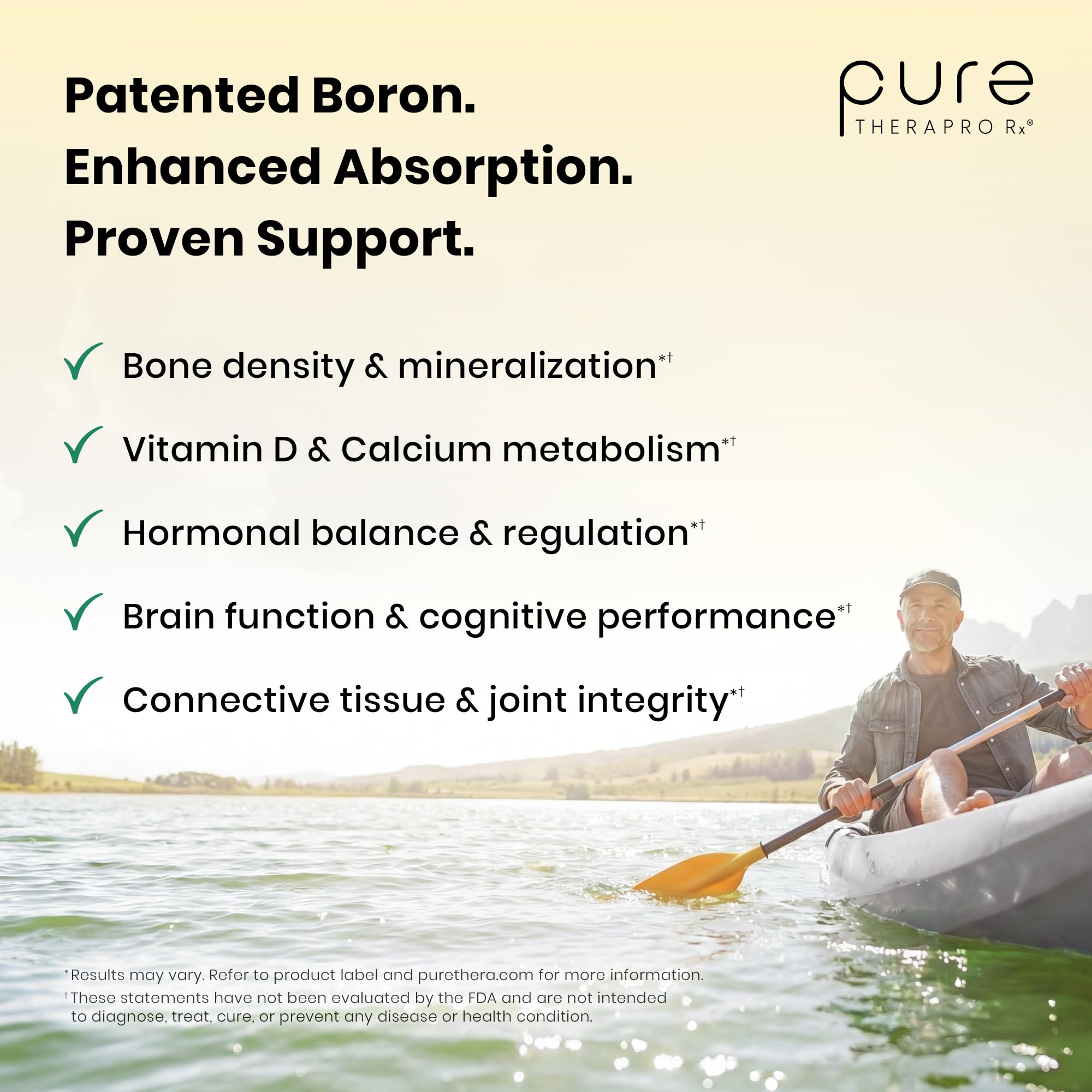 Pure TheraPro Rx Bio Boron with Bororganic Glycinate

