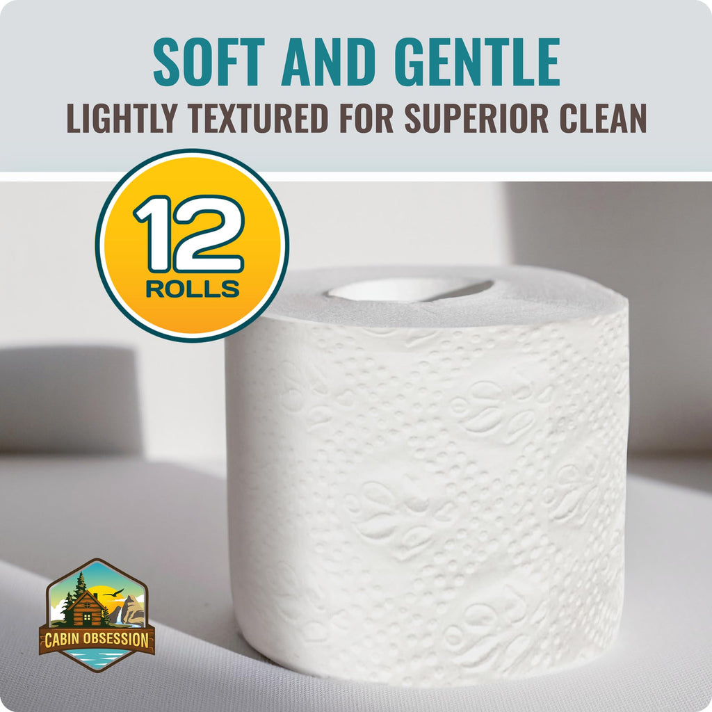 Toilet Paper for Campers and Boats Septic Safe

