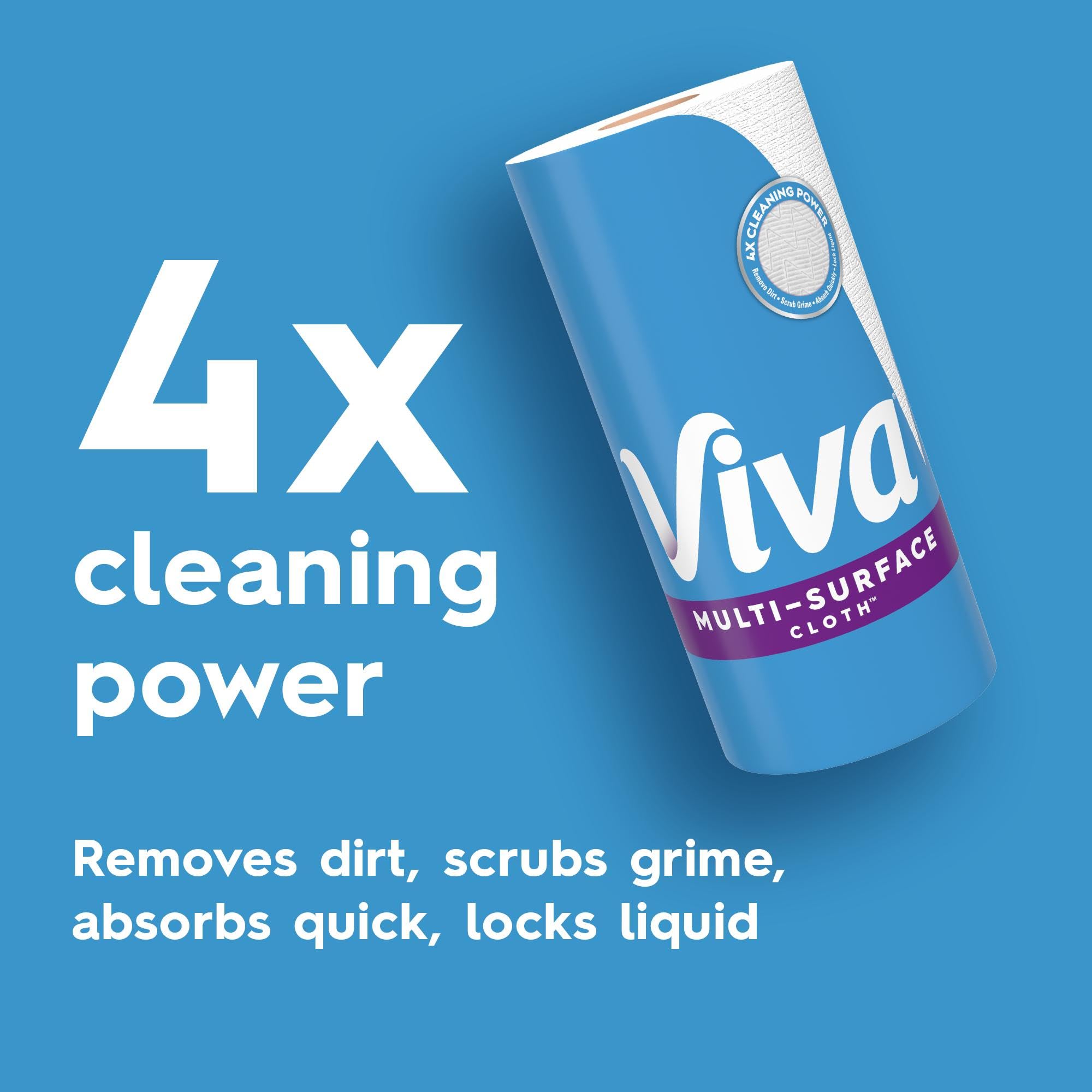 Viva Multi-Surface Cloth Paper Towels - Choose-A-Sheet

