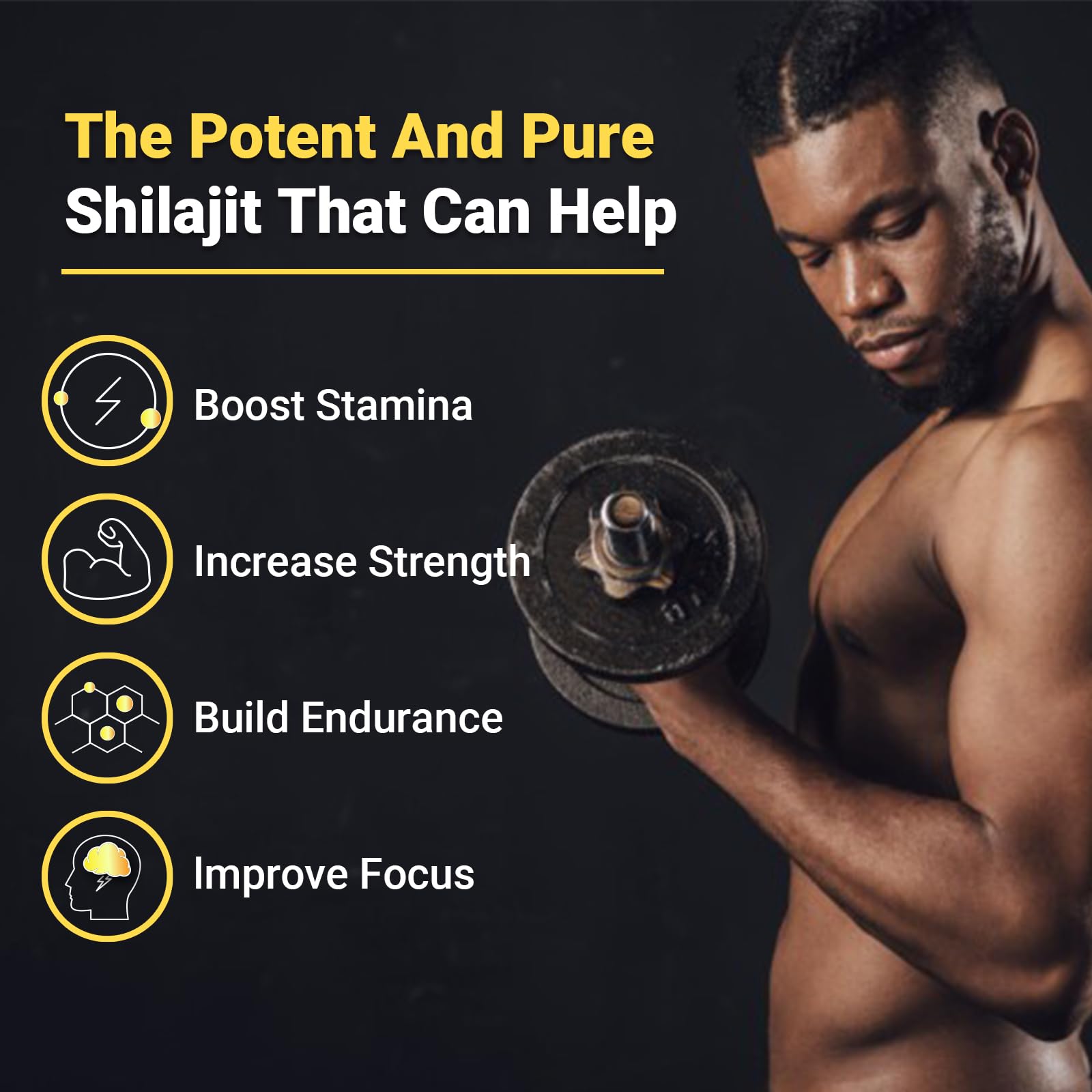 VivoNu Himalayan Shilajit Gummies with Ashwagandha & Gokshura

