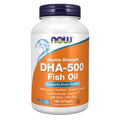 NOW Foods DHA-500 with 250 EPA Softgels – Molecularly Distilled Dietary Supplement