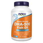 NOW Foods DHA-500 with 250 EPA Softgels – Molecularly Distilled Dietary Supplement
