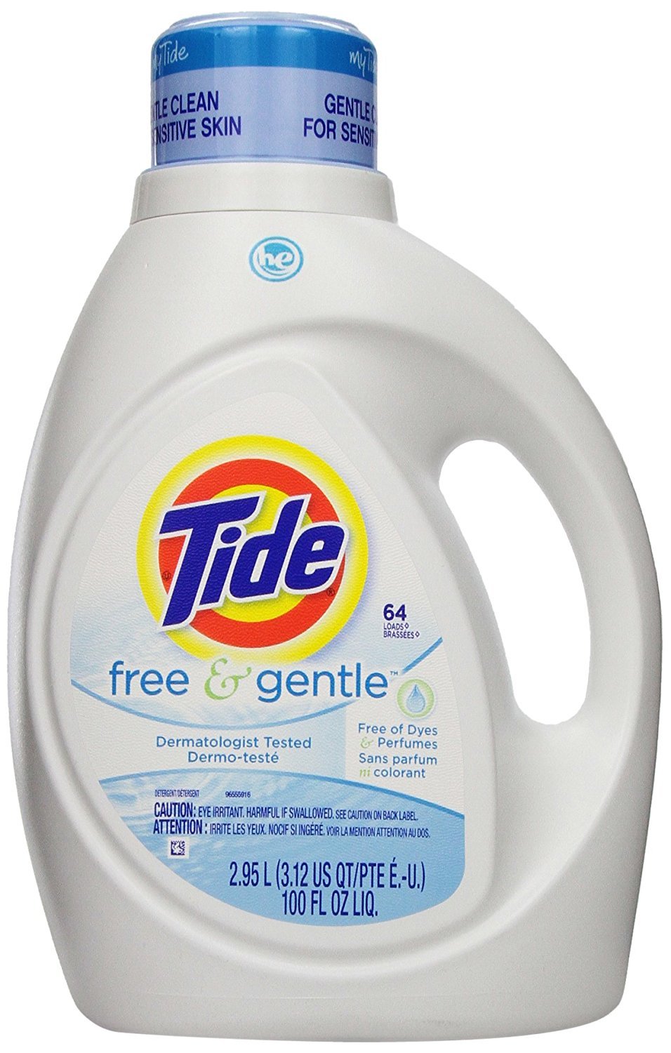 Tide Free and Gentle Liquid Laundry Detergent