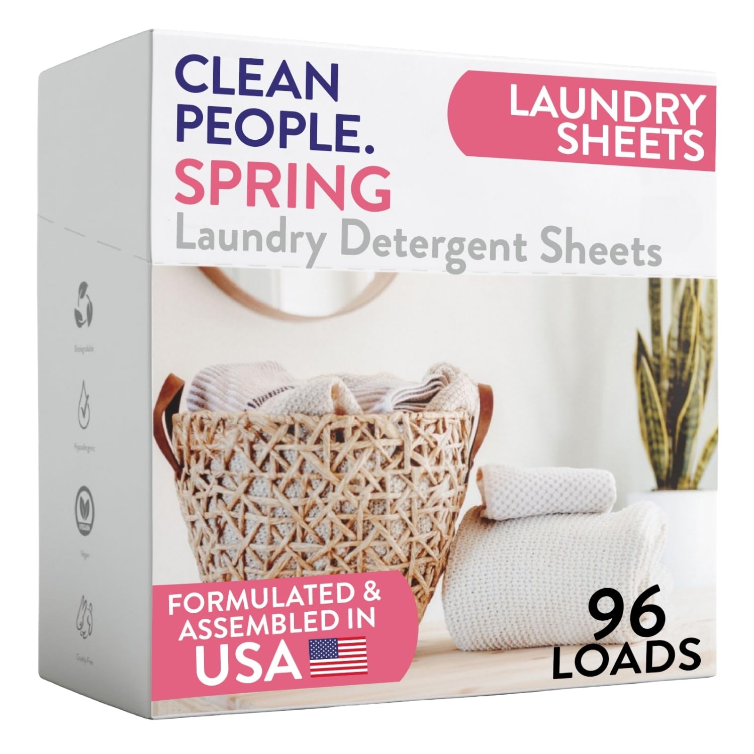 Clean People Laundry Detergent Sheets – Ultra Concentrated
