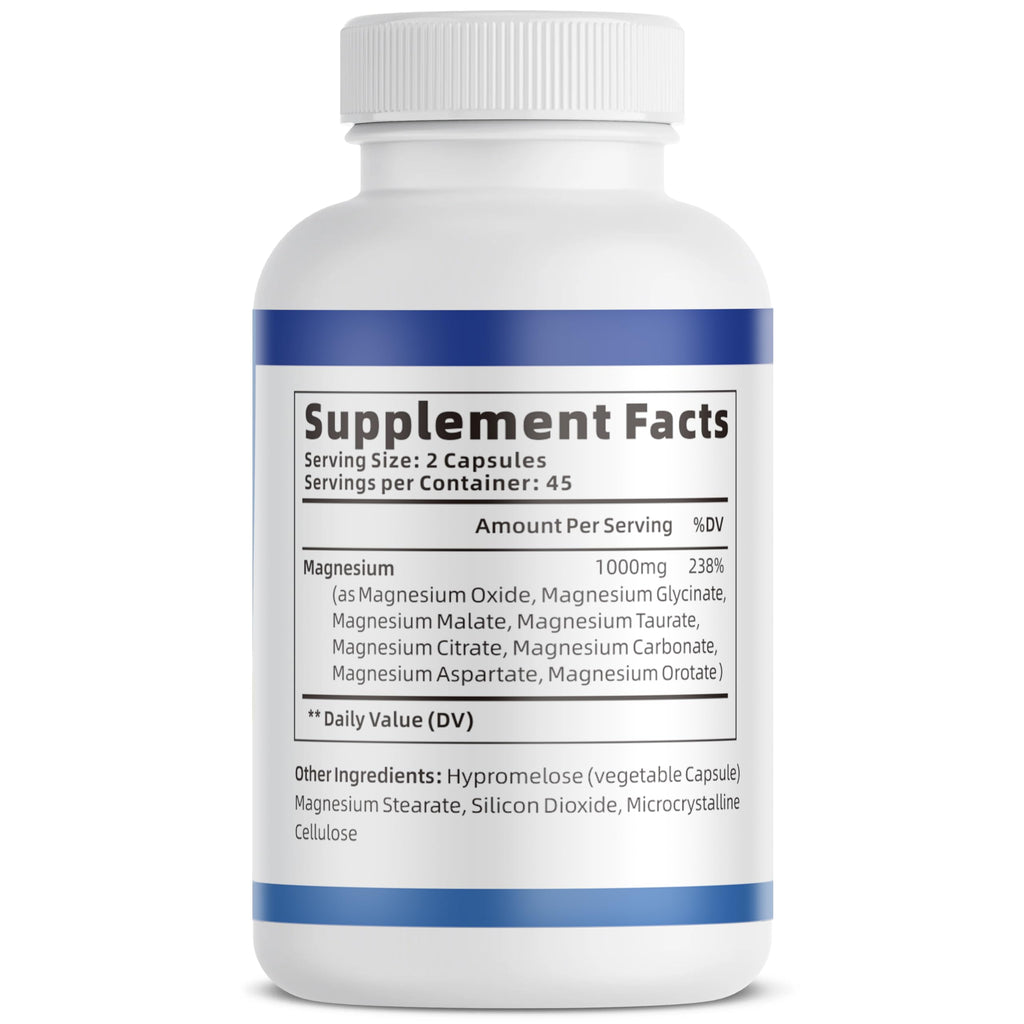 Magnesium Complex 1000mg - 8 Forms | Vegan


