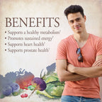 Garden of Life Organics Men's Multivitamin - Vegan Whole Food


