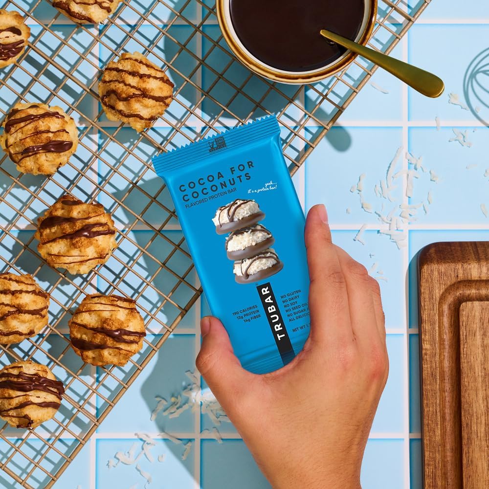TRUBAR Vegan Protein Bar | Plant Based, Gluten Free

